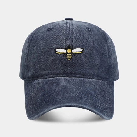 Gorra Abeja Bordada "Pequeña Alada" | Estilo Vintage & Único