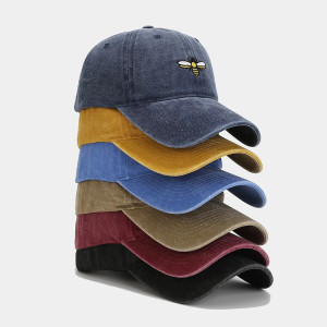 Gorra Abeja Bordada "Pequeña Alada" | Estilo Vintage & Único