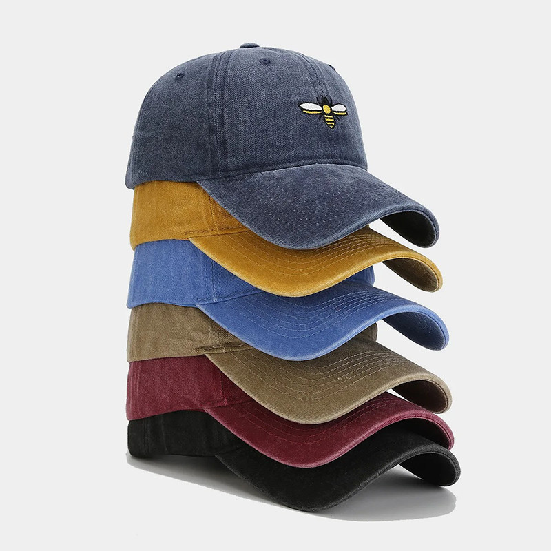 Gorra Abeja Bordada "Pequeña Alada" | Estilo Vintage & Único