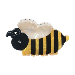 Pinza de Pelo Abeja Grande | Alas de Nácar | Regalo Original