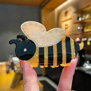 Pinza de Pelo Abeja Grande | Alas de Nácar | Regalo Original