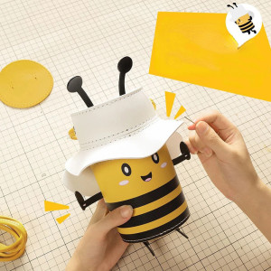 Bolso DIY Abeja "Recolectora Creativa" - Accesorio Bonito y Único