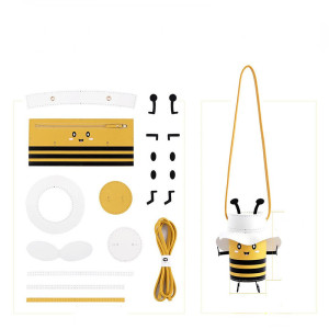 Bolso DIY Abeja "Recolectora Creativa" - Accesorio Bonito y Único