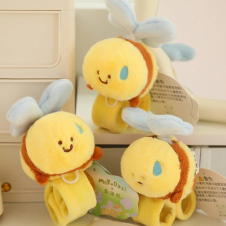 Pulsera de Peluche Abeja para Niños | Juguete Divertido