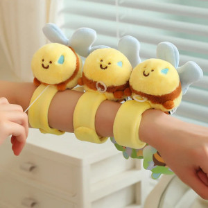Pulsera de Peluche Abeja para Niños | Juguete Divertido