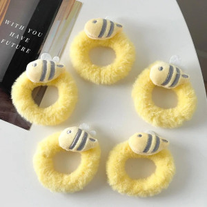 Pack 5 Coleteros Peluche Abeja - Bebé Abeja Fluffy ¡Original!