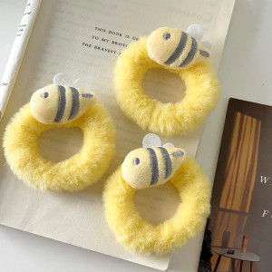 Pack 5 Coleteros Peluche Abeja - Bebé Abeja Fluffy ¡Original!