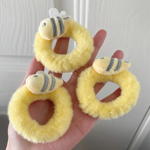 Pack 5 Coleteros Peluche Abeja - Bebé Abeja Fluffy ¡Original!