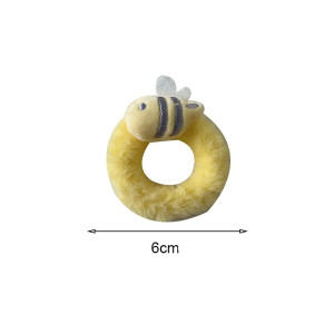 Pack 5 Coleteros Peluche Abeja - Bebé Abeja Fluffy ¡Original!