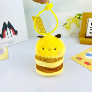 Llavero Peluche Abeja Kawaii Multifunción - ¡Bonito y Práctico!