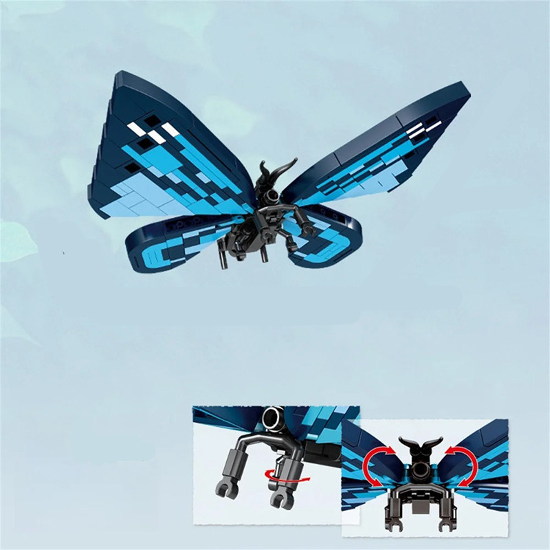 Figura Mariposa Alas de Zafiro: ¡Juguete Educativo para Armar!