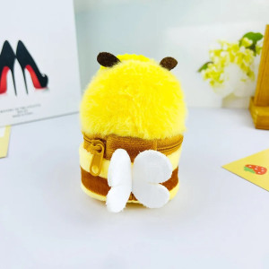 Llavero Peluche Abeja Kawaii Multifunción - ¡Bonito y Práctico!