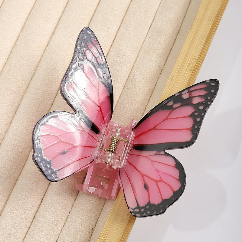 Pinza Pelo Mariposa "Brillo Encantado" - 3 Colores Elegantes