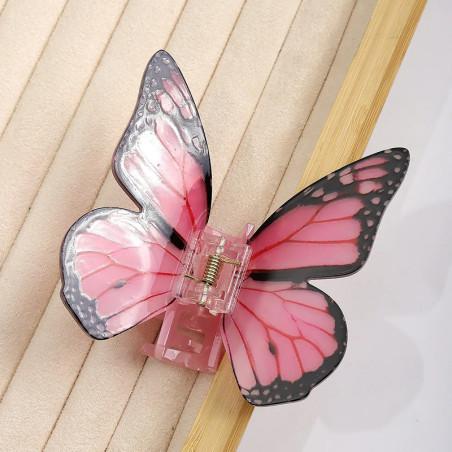 Pinza Pelo Mariposa "Brillo Encantado" - 3 Colores Elegantes