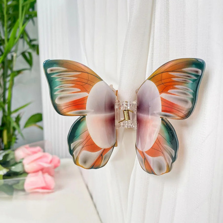 Pinza de Pelo Mariposa "Abanico de Sueños" | Accesorio Original