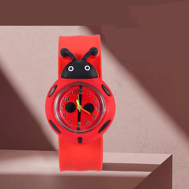 Reloj Slap Mariquita | Infantil | Correa Silicona ¡Fácil!