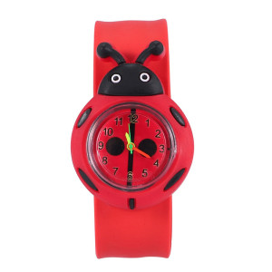 Reloj Slap Mariquita | Infantil | Correa Silicona ¡Fácil!