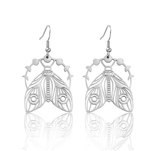Pendientes Mariposa "Corona Encantada" - Joya Mágica y Bohemia
