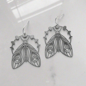 Pendientes Mariposa "Corona Encantada" - Joya Mágica y Bohemia