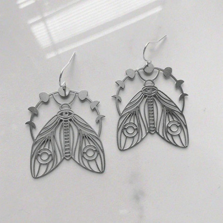 Pendientes Mariposa "Corona Encantada" - Joya Mágica y Bohemia