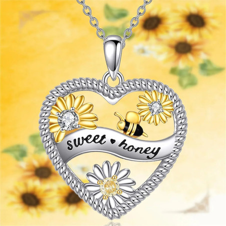 Collar Mariquita "Siempre a Tu Lado" | Regalo Mujer Original