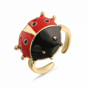 Anillo Mariquita Lucky Pop: Joya de la Suerte | Tienda Oficial