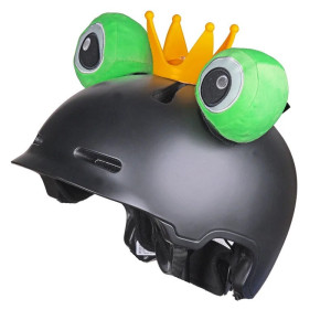 Ojos de Rana para Casco - ¡Accesorios Divertidos y Originales!
