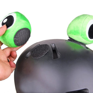 Ojos de Rana para Casco - ¡Accesorios Divertidos y Originales!