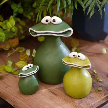 Estatuillas de Ranas Minimalistas | Decoración Original y Divertida