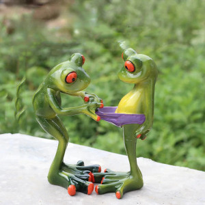 Figura de Ranas Graciosas | Idea de Regalo Divertido y Original