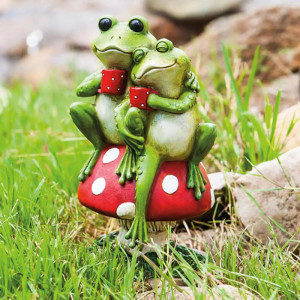 Estatuilla Ranas Enamoradas | Decoración Romántica y Original