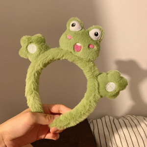 Diadema de Rana Kawaii de Peluche - ¡Peluchón Travieso!