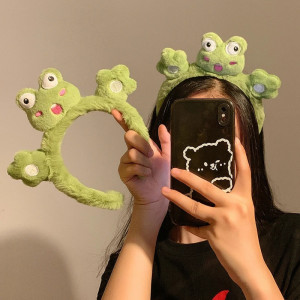 Diadema de Rana Kawaii de Peluche - ¡Peluchón Travieso!