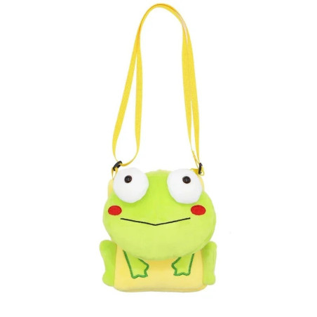 Bolso Peluche Rana Kawaii - ¡Accesorio Bonito y Original!