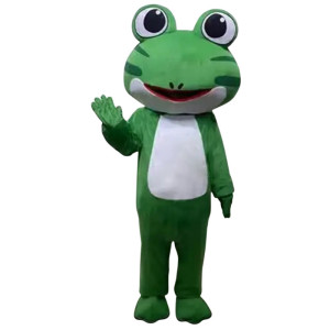 Mascota de Rana Sonriente - ¡Disfraz Original para Eventos!