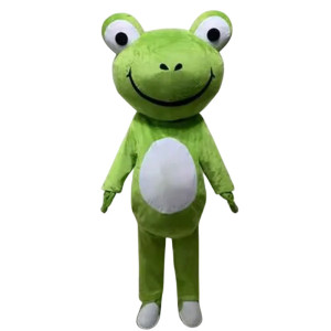 Mascota Rana "Gran Sonrisa" - Disfraz Original y Divertido