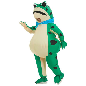 Mascota Rana Hinchable Súper Croac - Disfraz Original y Divertido