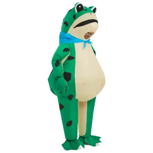 Mascota Rana Hinchable Súper Croac - Disfraz Original y Divertido