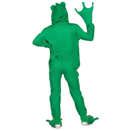 Mono Disfraz de Rana Jumpsuit Croac-Tástico para Adulto
