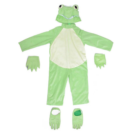 Disfraz Rana Niño "Mini Croac Lindo" - Traje Verde Divertido