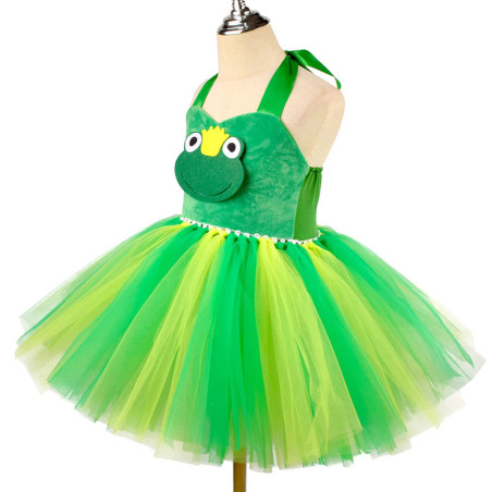 Disfraz Princesa Rana Niña 'Feliz Croac Croac' - Tutú & Accesorios!