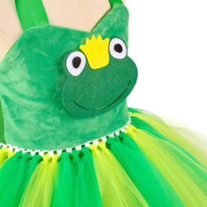 Disfraz Princesa Rana Niña 'Feliz Croac Croac' - Tutú & Accesorios!