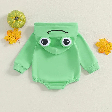 Pelele Bebé Rana "Ranita Sonriente" | Ropa Original 0-18 meses