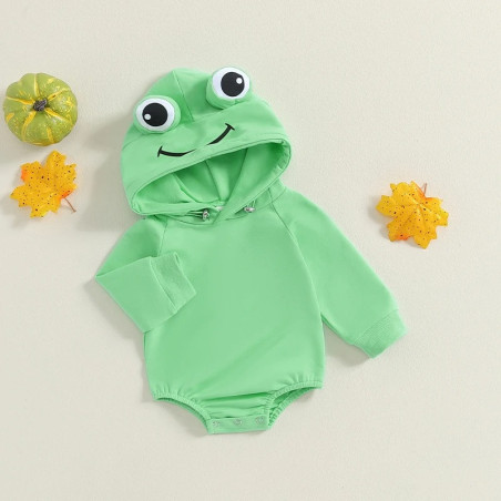 Pelele Bebé Rana "Ranita Sonriente" | Ropa Original 0-18 meses