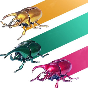 Escarabajo Mecánico de Cuerda - Juguete Combat Beetle - 3 Colores