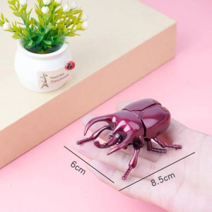 Escarabajo Mecánico de Cuerda - Juguete Combat Beetle - 3 Colores