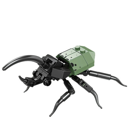 Figura Escarabajo Hércules Mecano - Insecto Educativo Realista