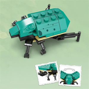 Figura Escarabajo Verde Esmeralda | Juguete Educativo Original