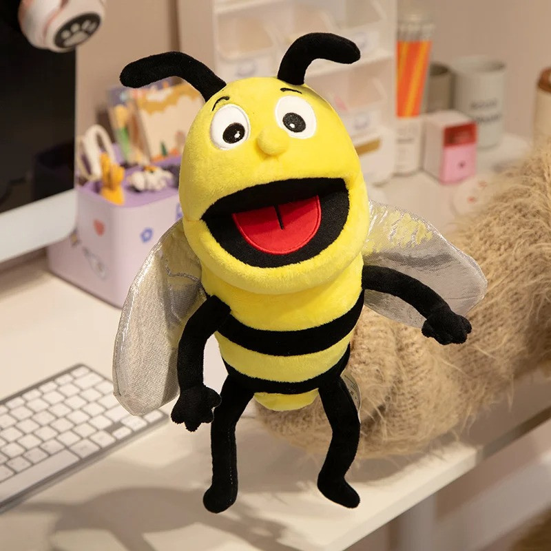 Peluche Abeja Feliz - Suave, Blandito y Adorable 🐝