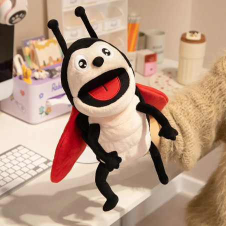 Peluche Mariquita de la Suerte - Suavidad & Buena Suerte 🐞!